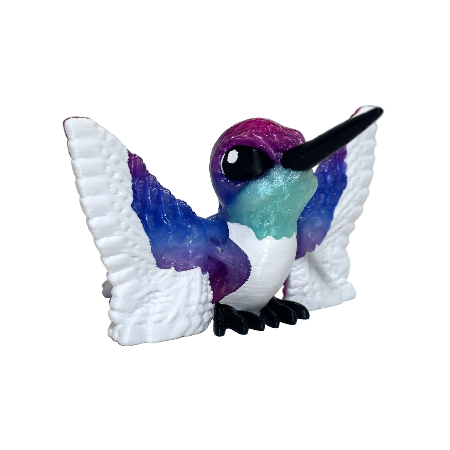 Flexi Hummingbird - 3D Printed Articulating Figure