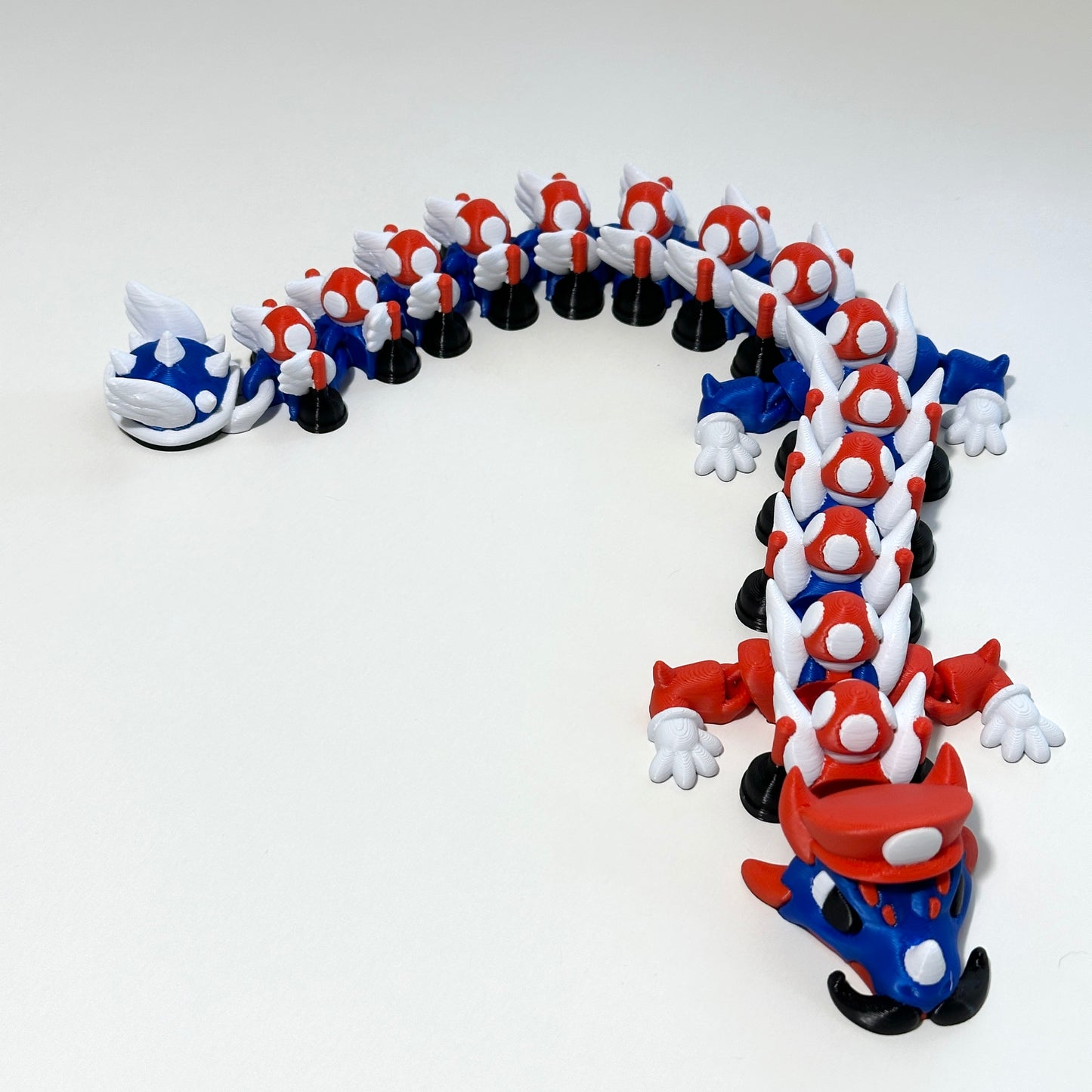 Plumber Dragon - 3D Printed Articulating Figure