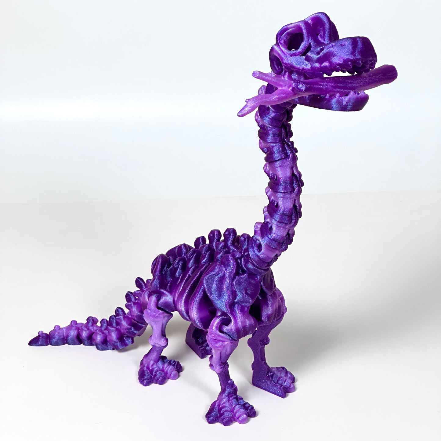 Flexi Skeleton Brachiosaurus - 3D Printed Articulating Figure