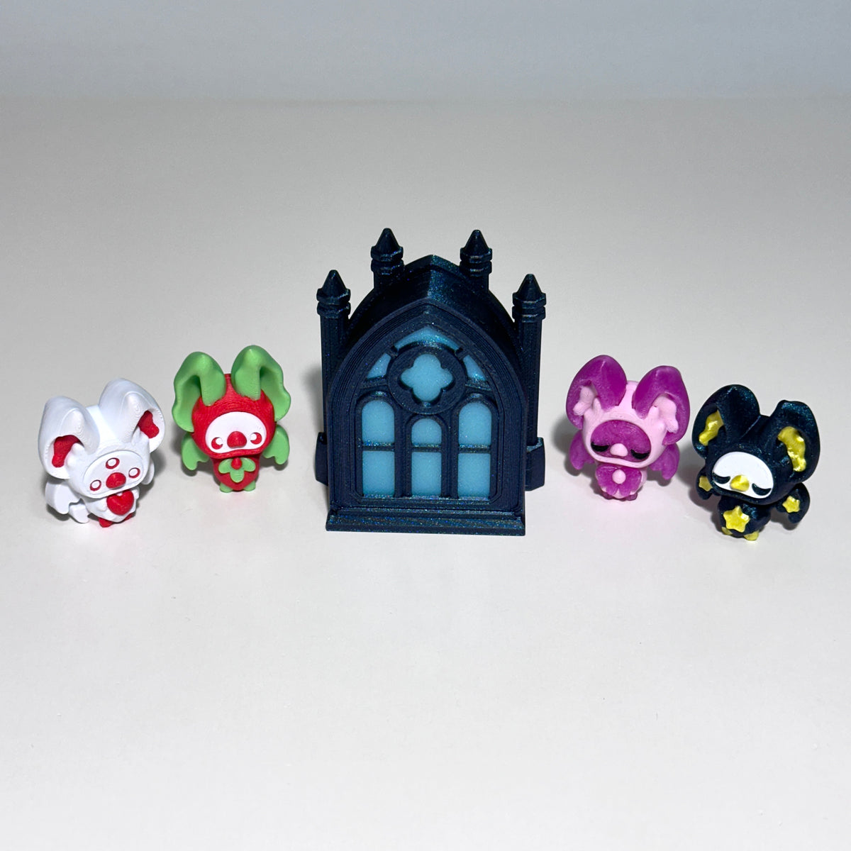 Bats and Crypts 3D Printed Articulating Figure