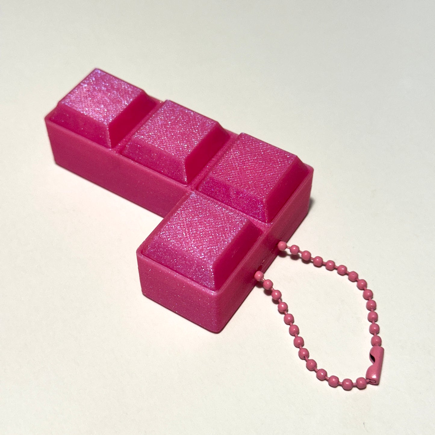 Block Game Fidget Clicker - 3D Printed