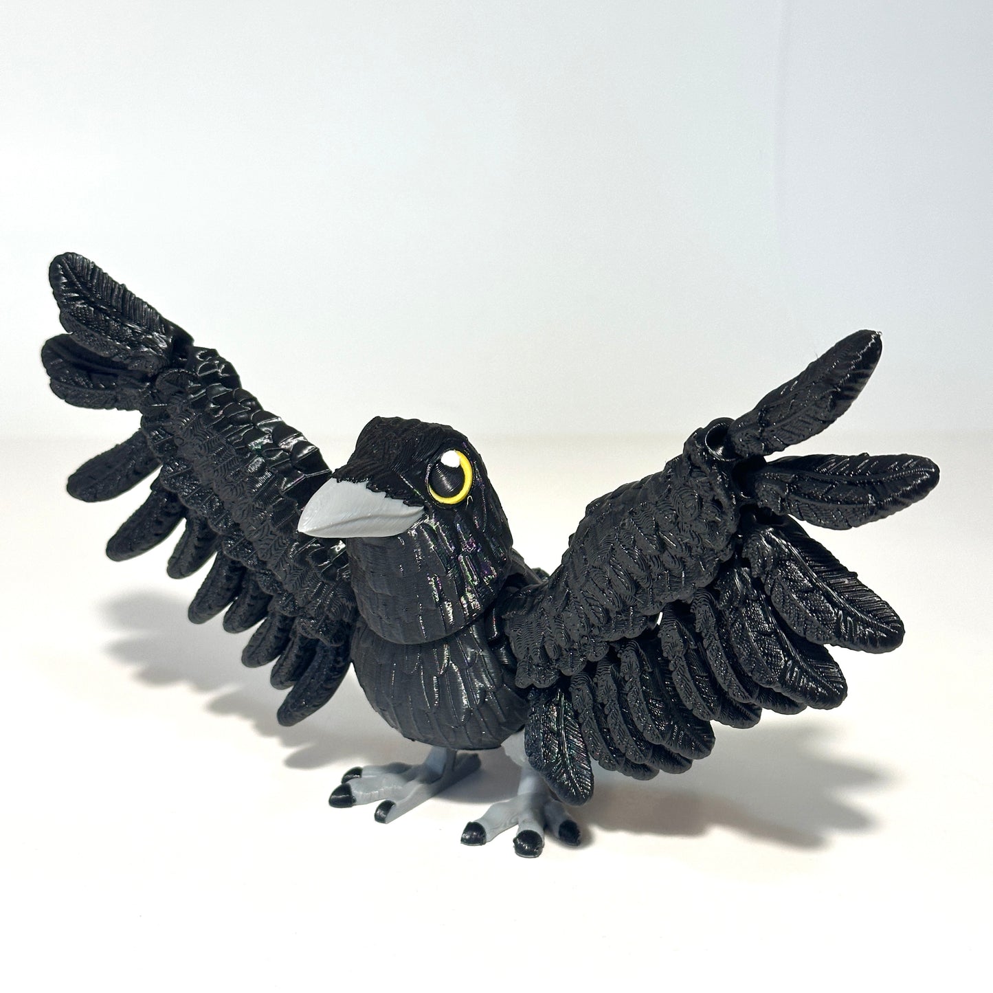 Flexi Crow - 3D Printed Articulating Figure