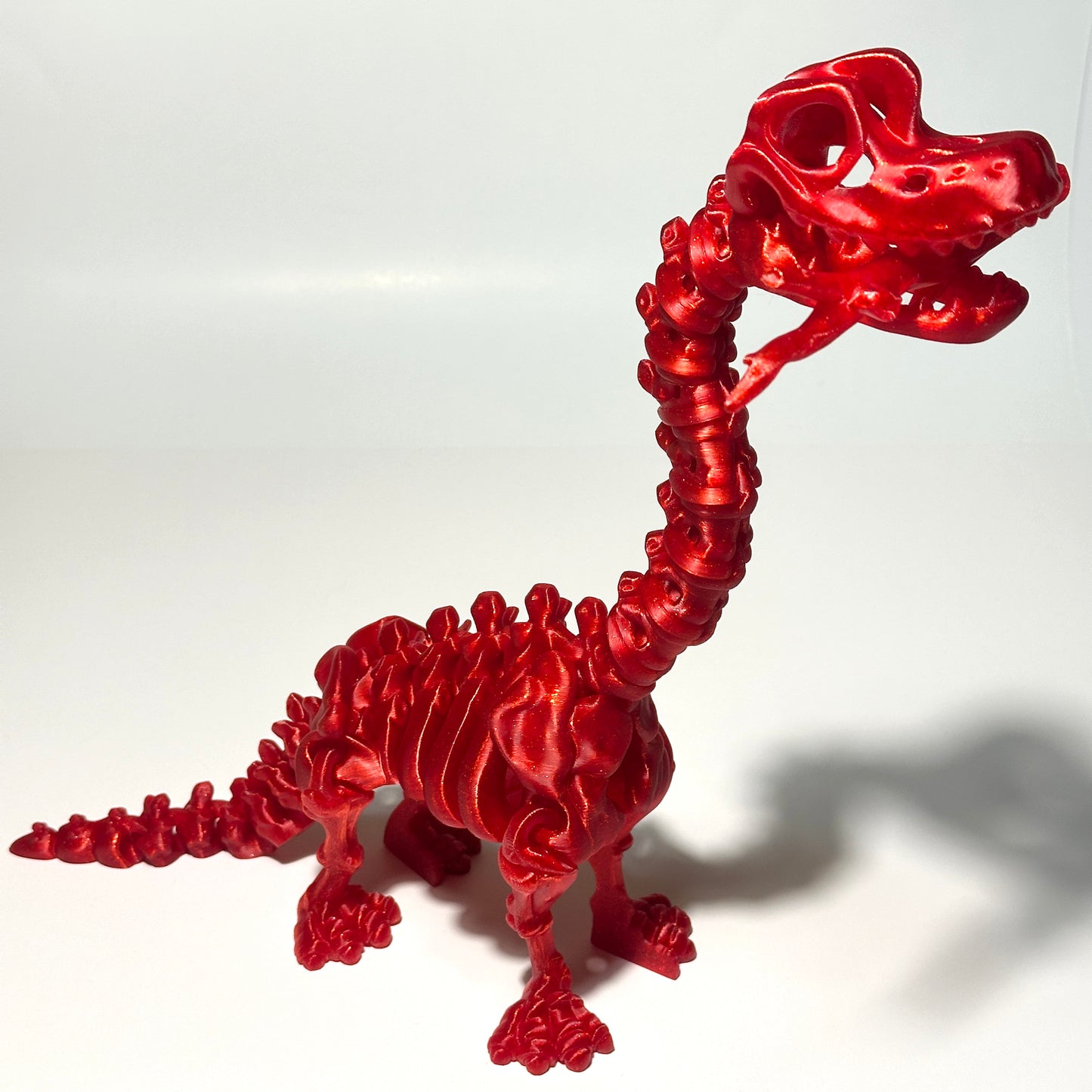 Flexi Skeleton Brachiosaurus - 3D Printed Articulating Figure