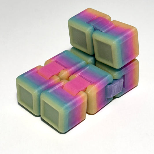 Infinity Cube - 3D Printed Articulating Figure