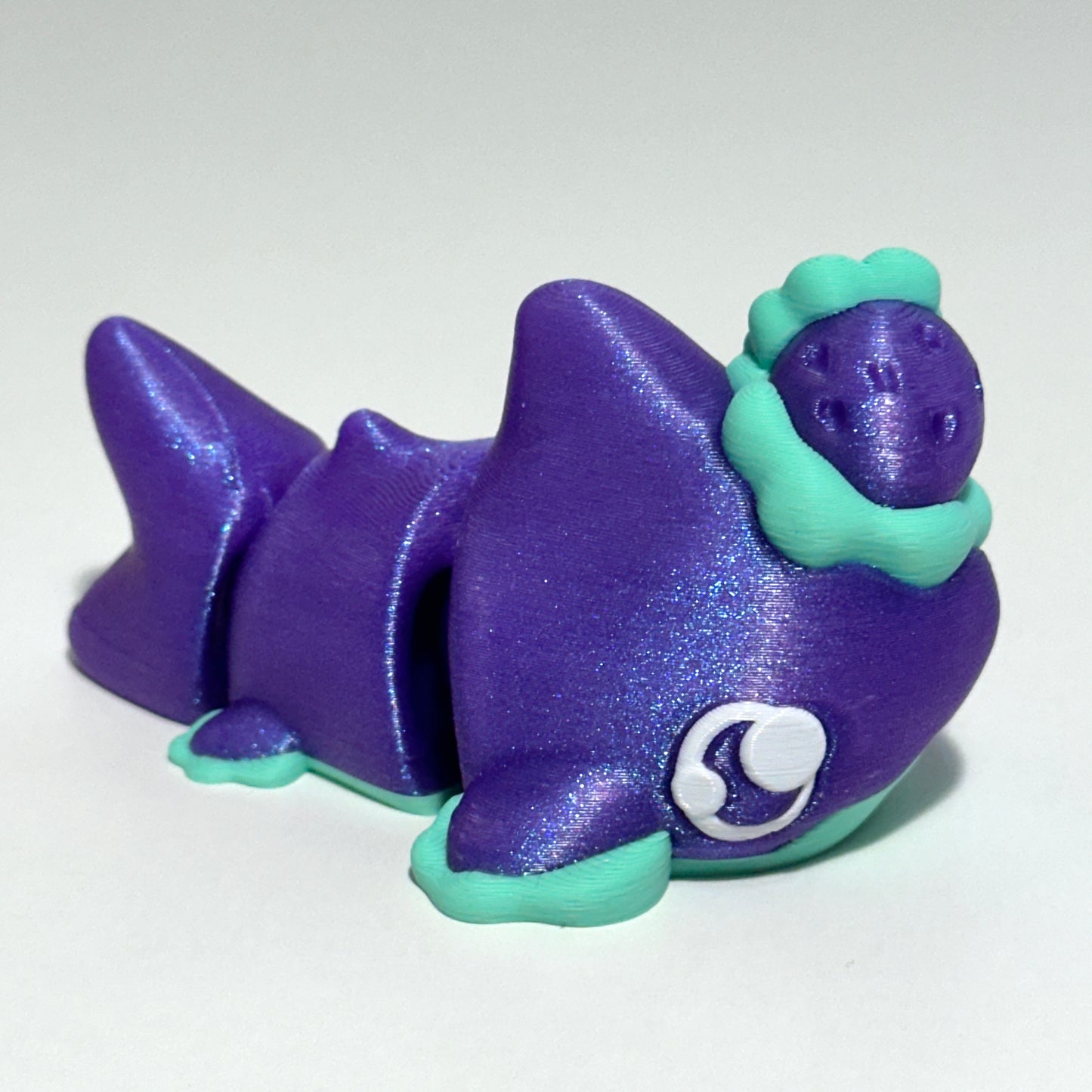 Fruit Shark - 3D Printed Articulating Figure