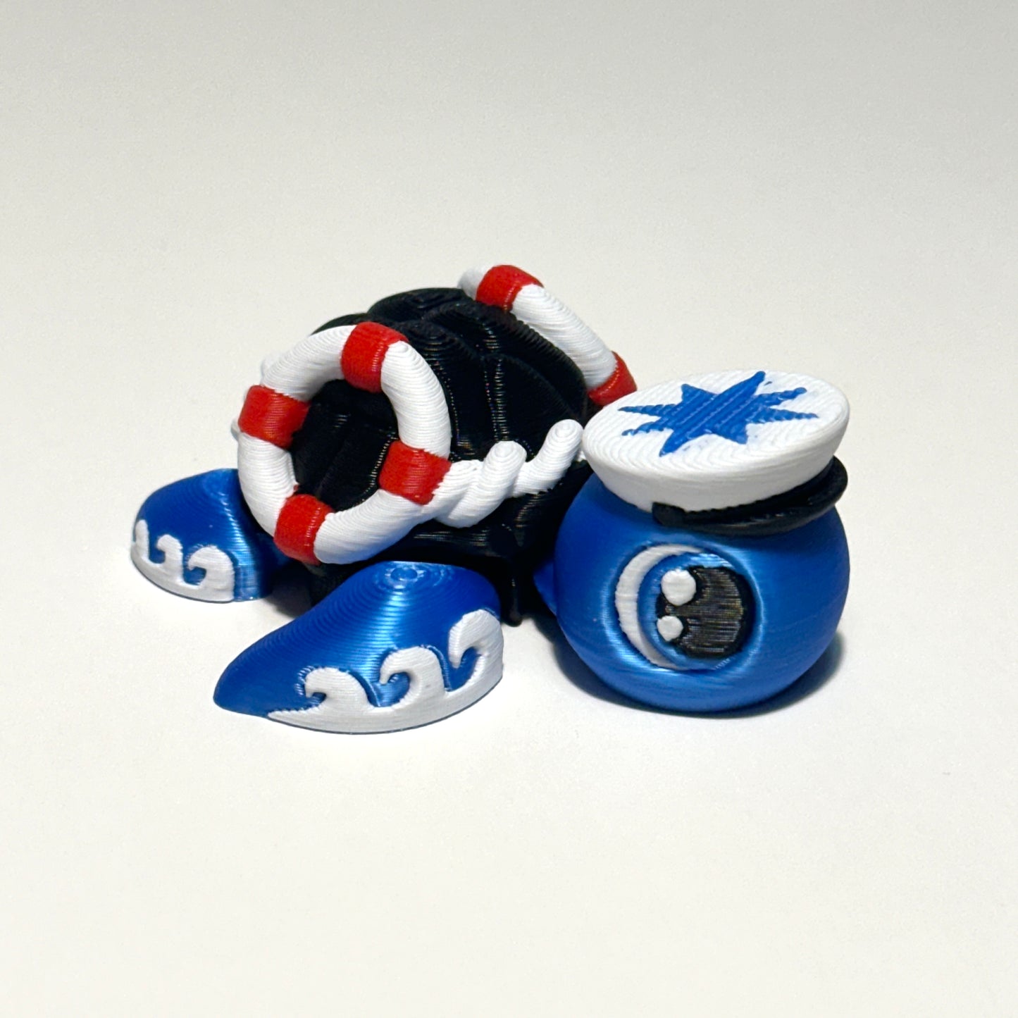 Military Turtles - 3D Printed Articulating Figure