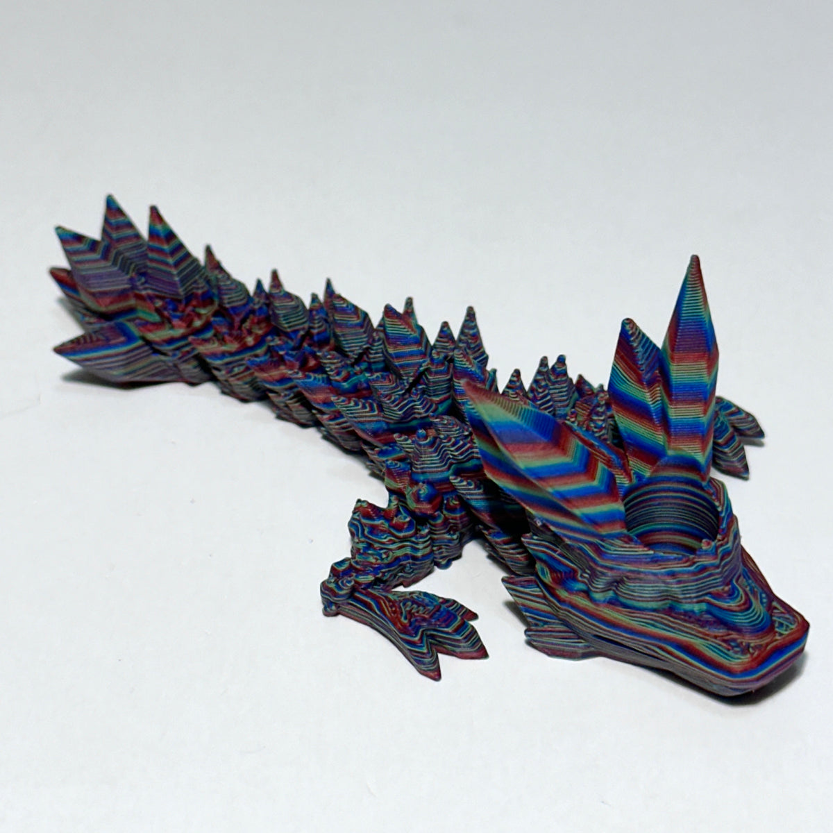 Crystal Tadling Straw Topper - 3D Printed Articulating Figure