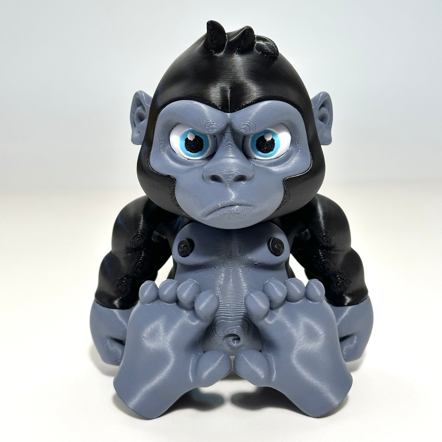 Giant Flexi Gorilla - 3D Printed Articulating Figure