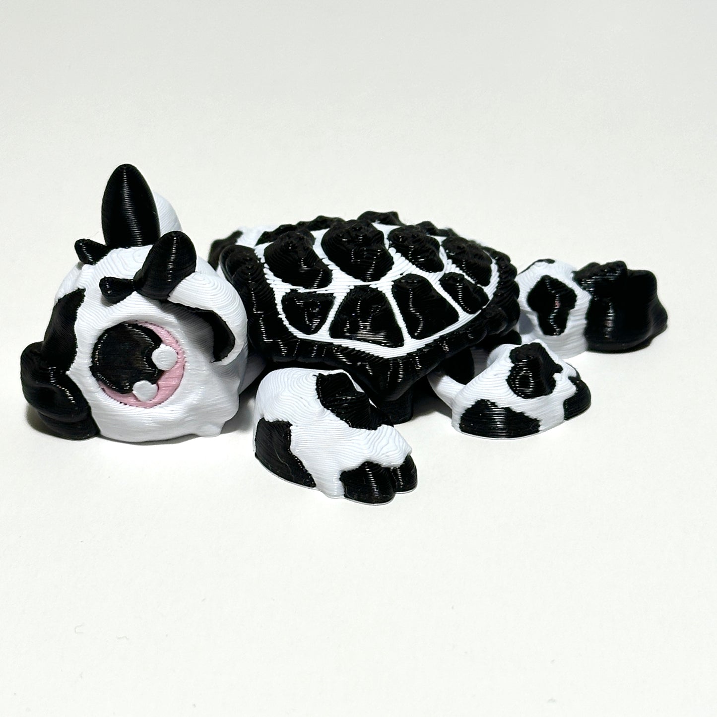 Cow Turtle - 3D Printed Articulating Figure