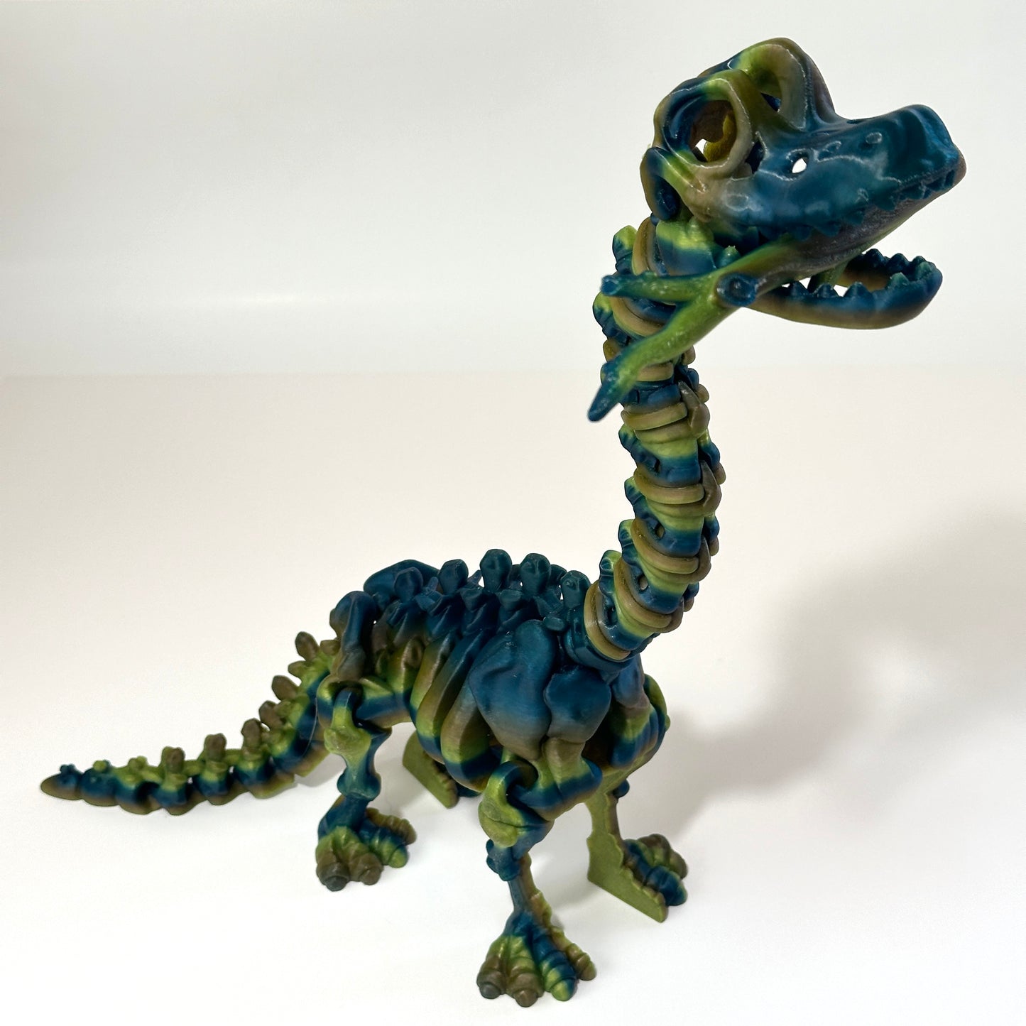 Flexi Skeleton Brachiosaurus - 3D Printed Articulating Figure