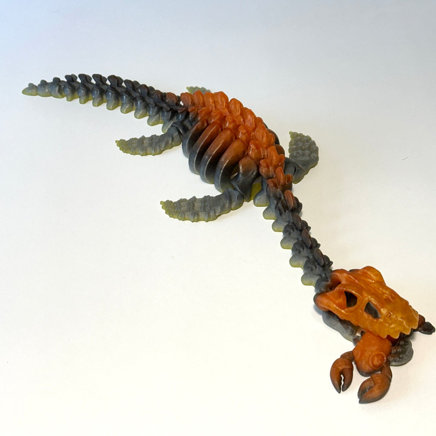 Giant Flexi Skeleton Plesiosaurus - 3D Printed Articulating Figure