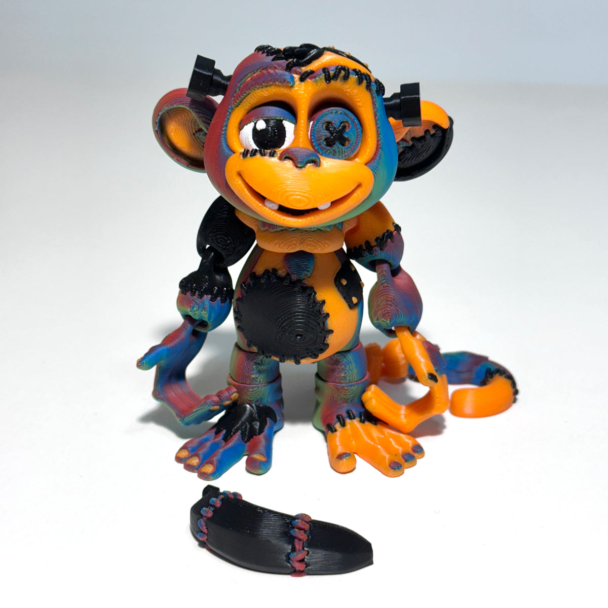 Flexi Monkey And FrankenChimp- 3D Printed Articulating Figure