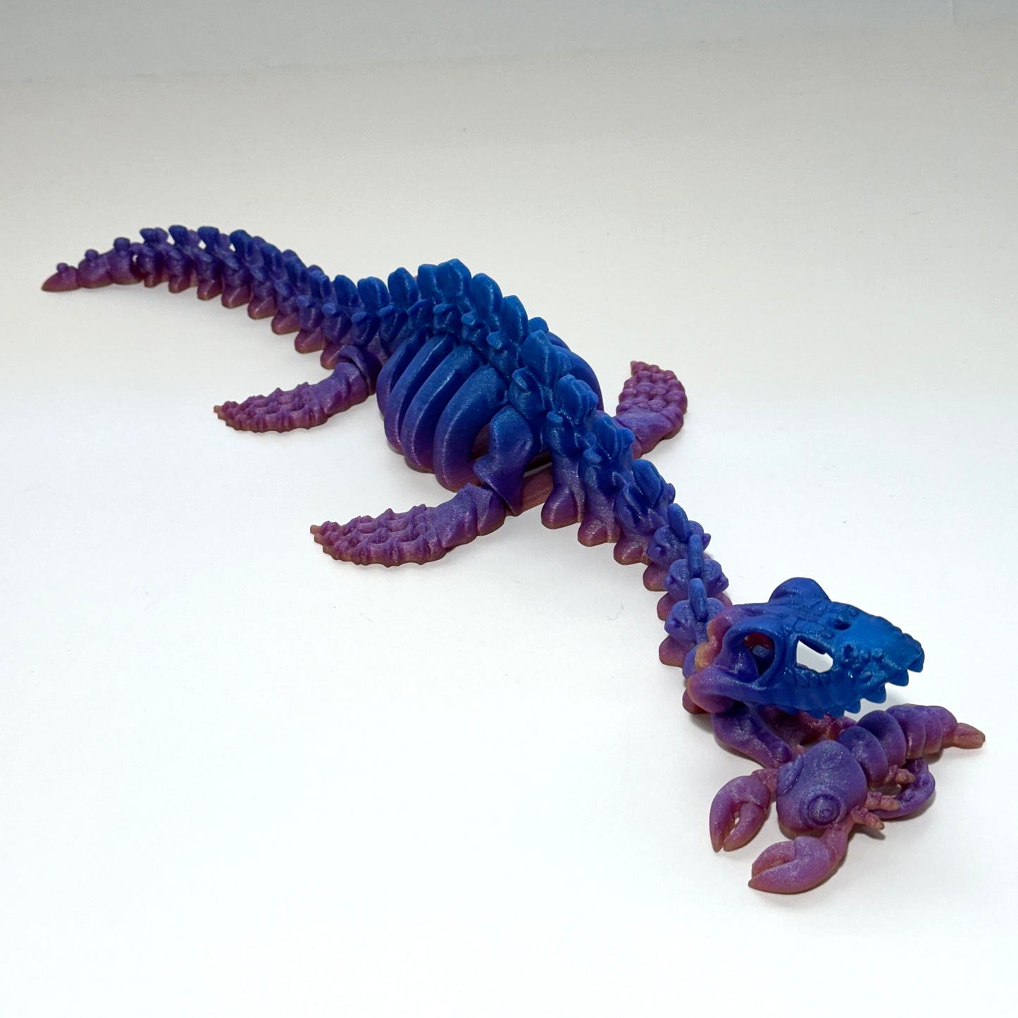 Giant Flexi Skeleton Plesiosaurus - 3D Printed Articulating Figure