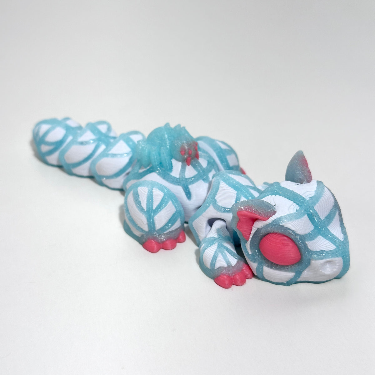 Baby Spider Dragon - 3D Printed Articulating Figure