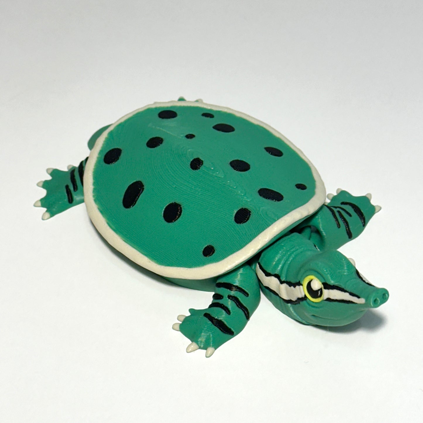 Soft Shell Turtle - 3D Printed Articulating Figure