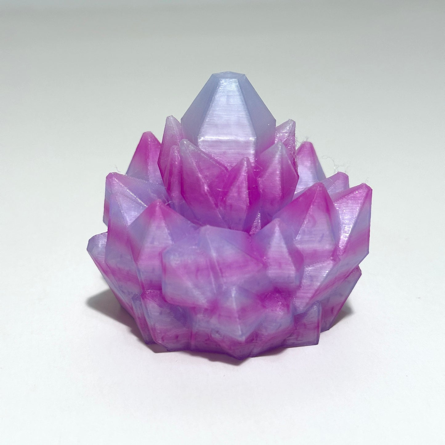 Crystal Fidget Spinner - 3D Printed Articulating Figure