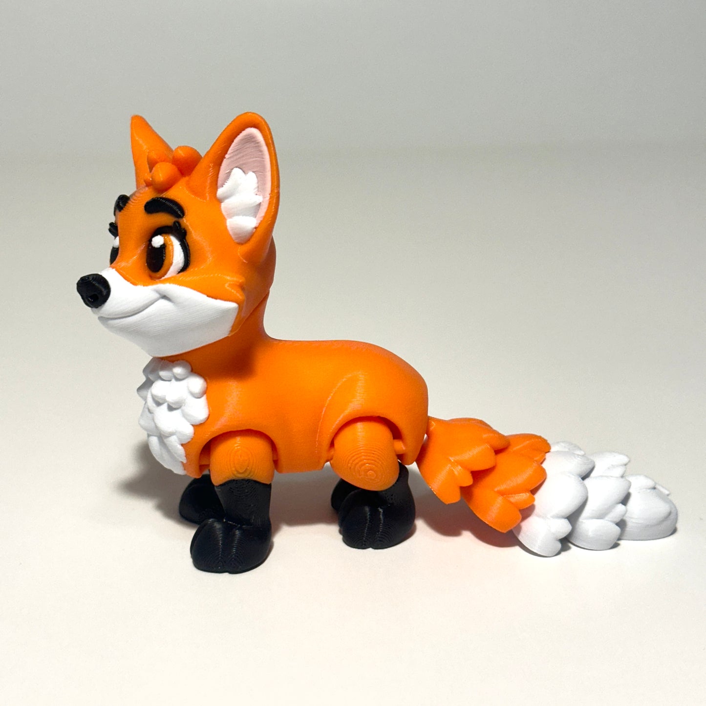 Flexi Red Fox - 3D Printed Articulating Figure