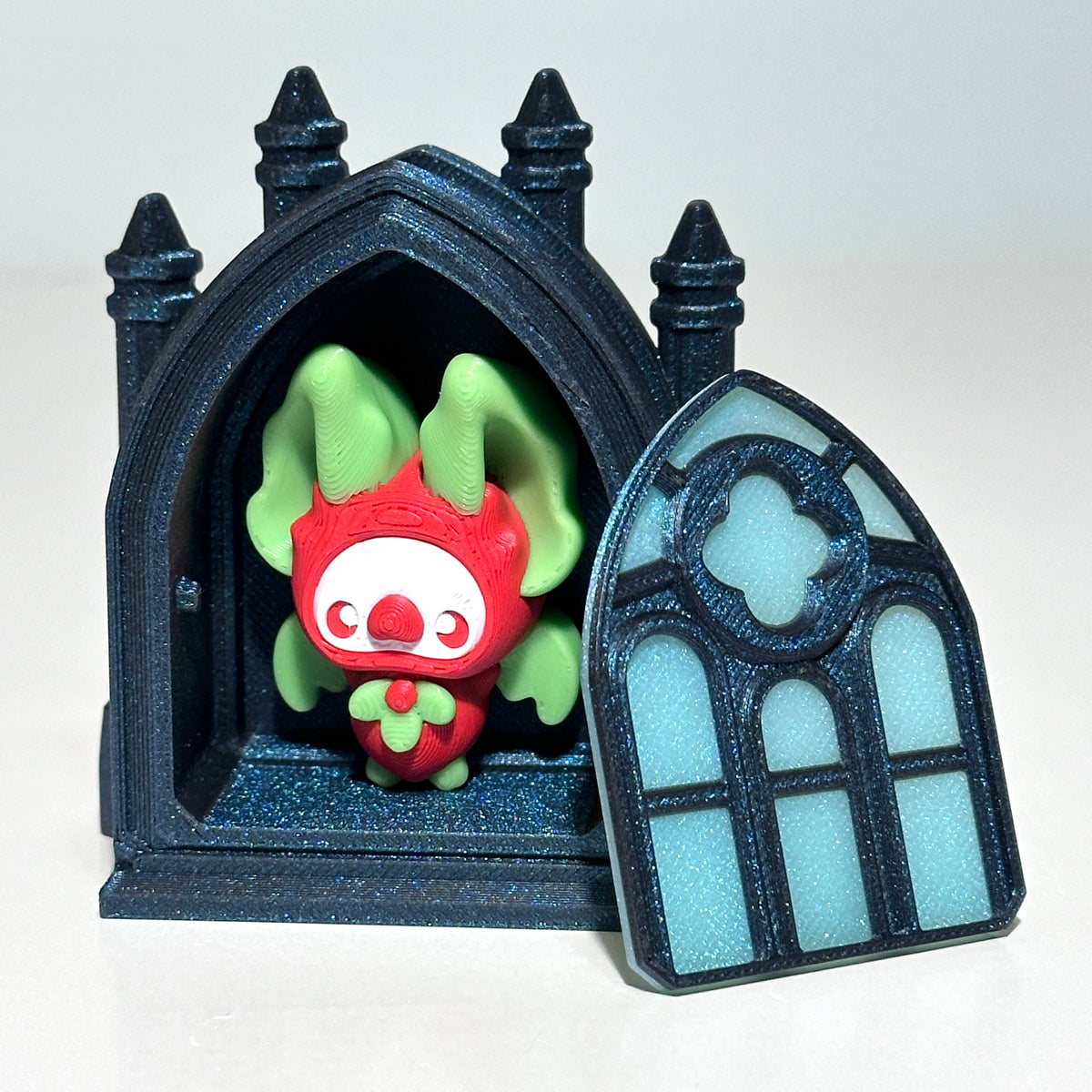 Bats and Crypts 3D Printed Articulating Figure