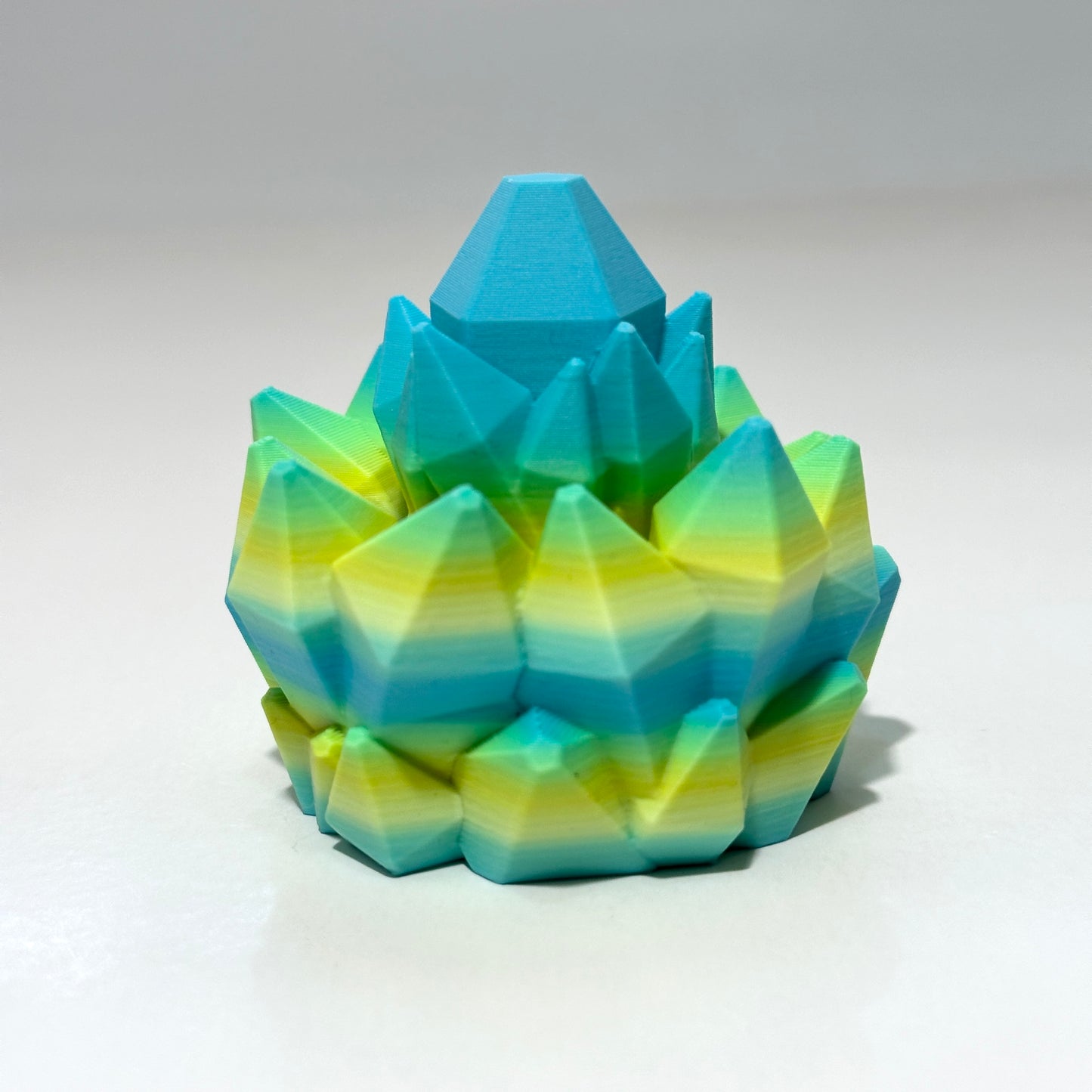 Crystal Fidget Spinner - 3D Printed Articulating Figure