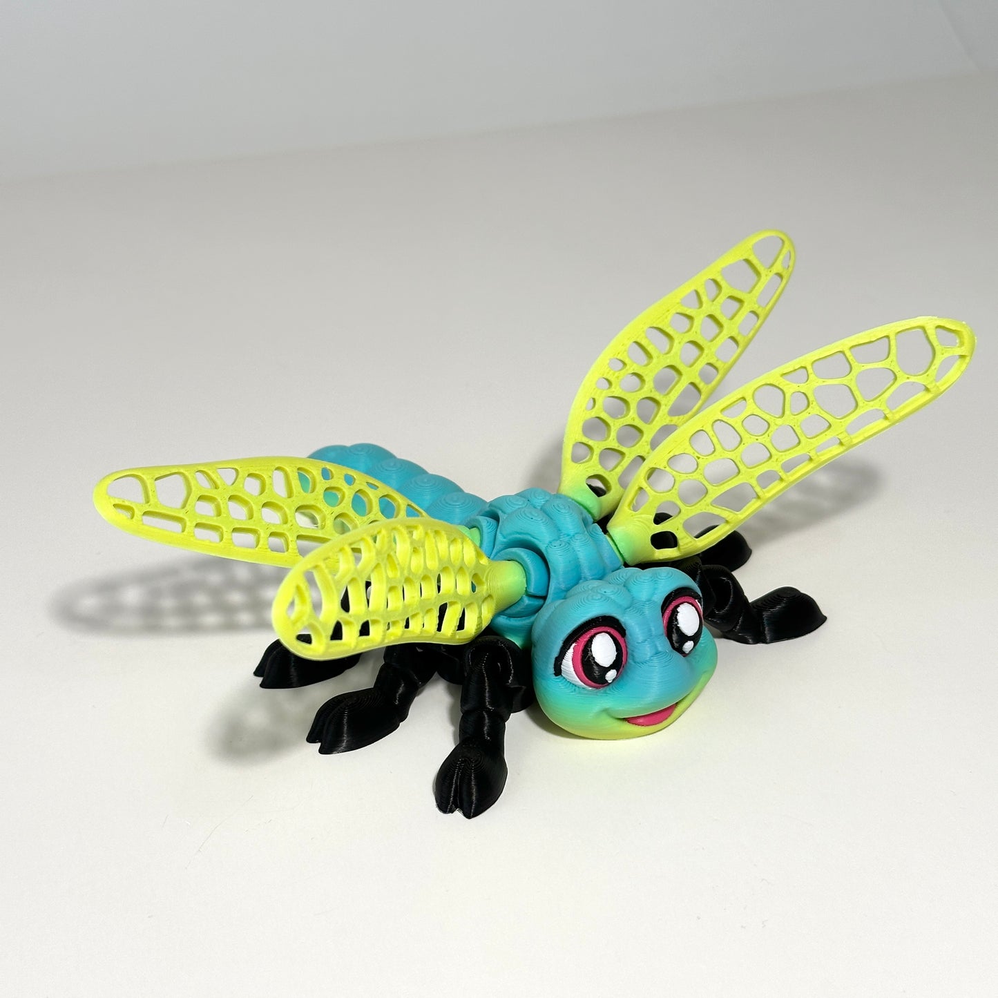 Flexi Dragonfly - 3D Printed Articulating Figure