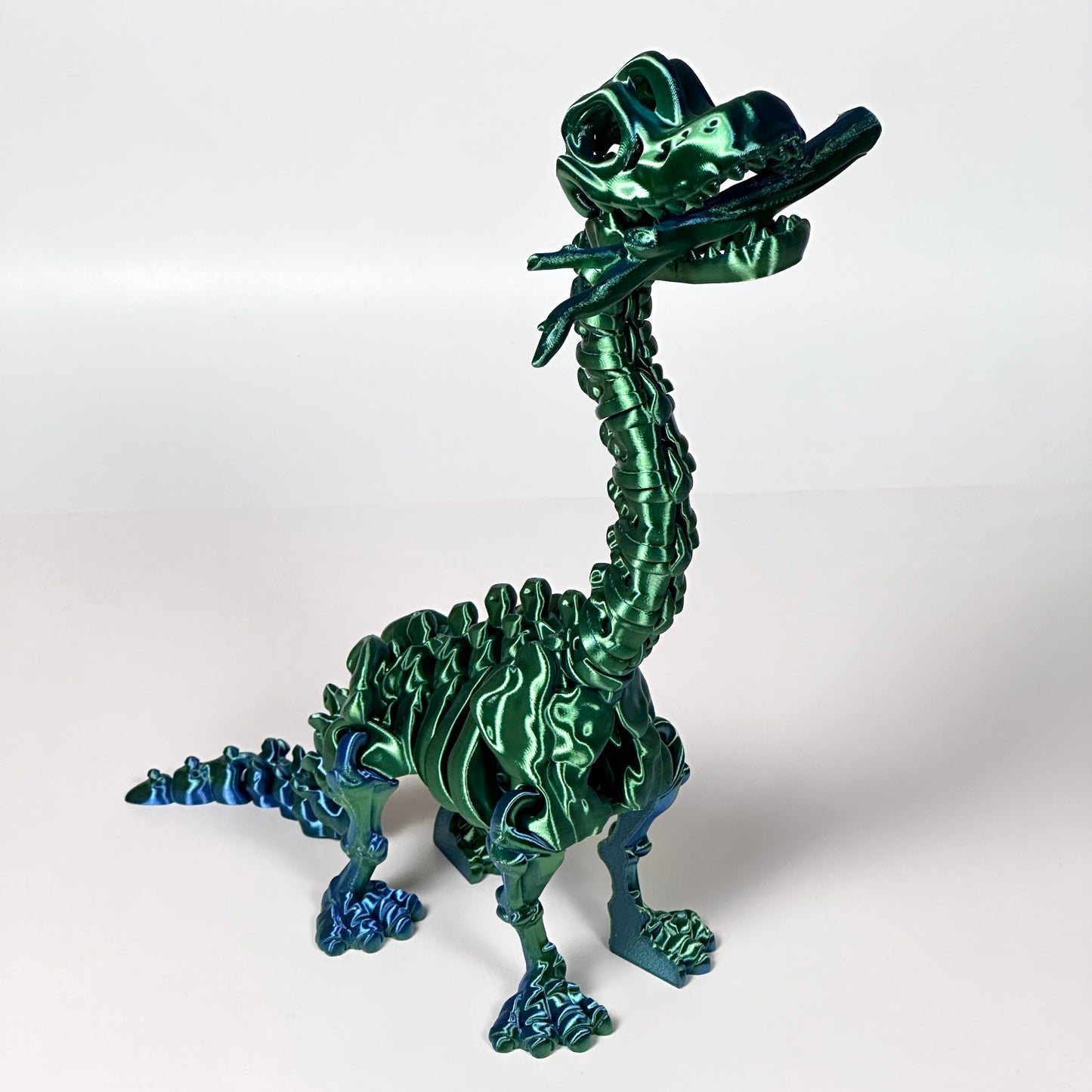 Flexi Skeleton Brachiosaurus - 3D Printed Articulating Figure