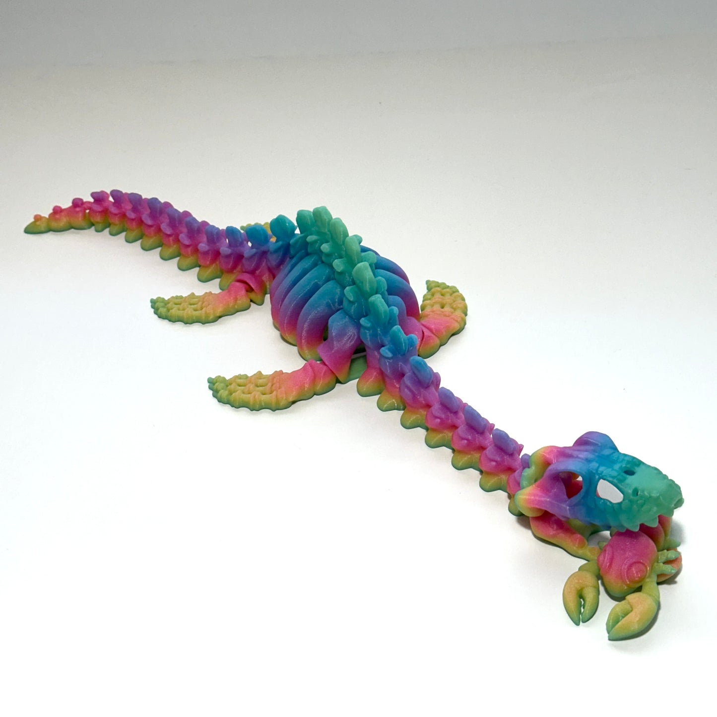 Giant Flexi Skeleton Plesiosaurus - 3D Printed Articulating Figure