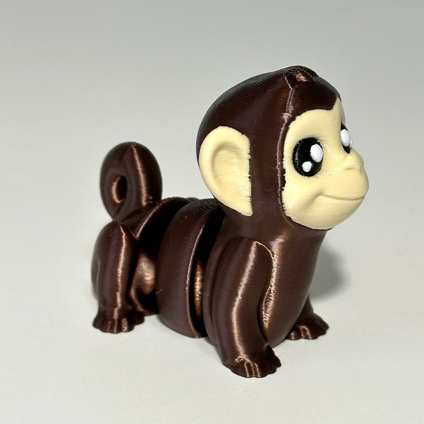 Monkey/Monkey Topper - 3D Printed Articulating Figure