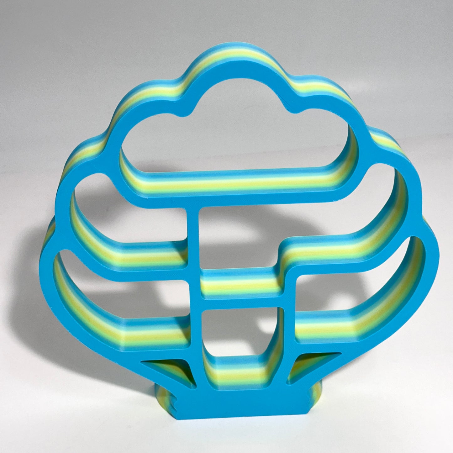 Seashell Display Shelf - 3D Printed Articulating Figure