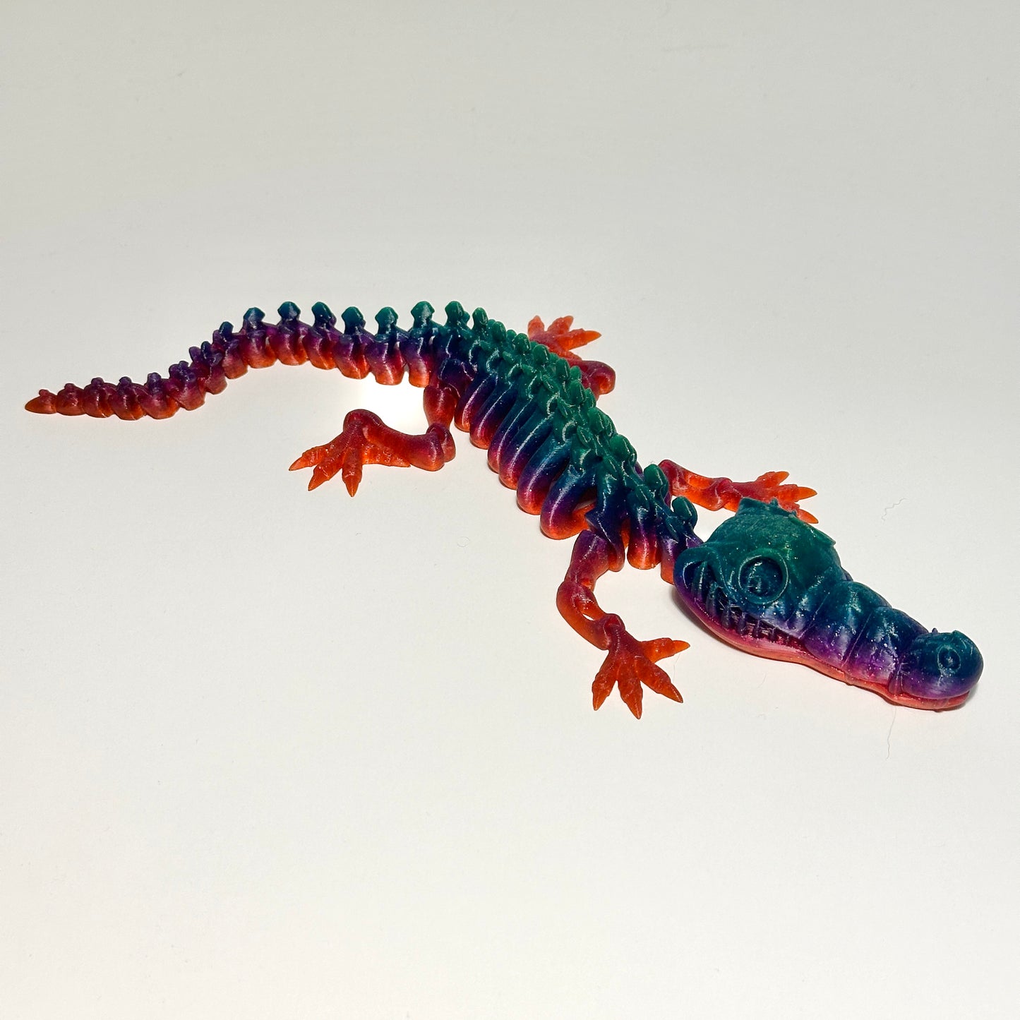 Flexi Crocodile - 3D Printed Articulating