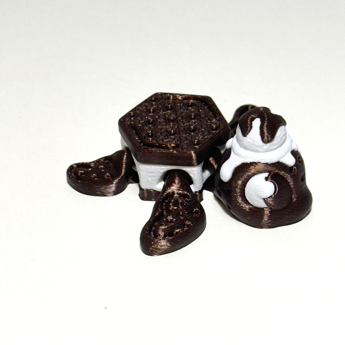 Ice Cream Sandwich Turtle - 3D Printed Articulating Figure