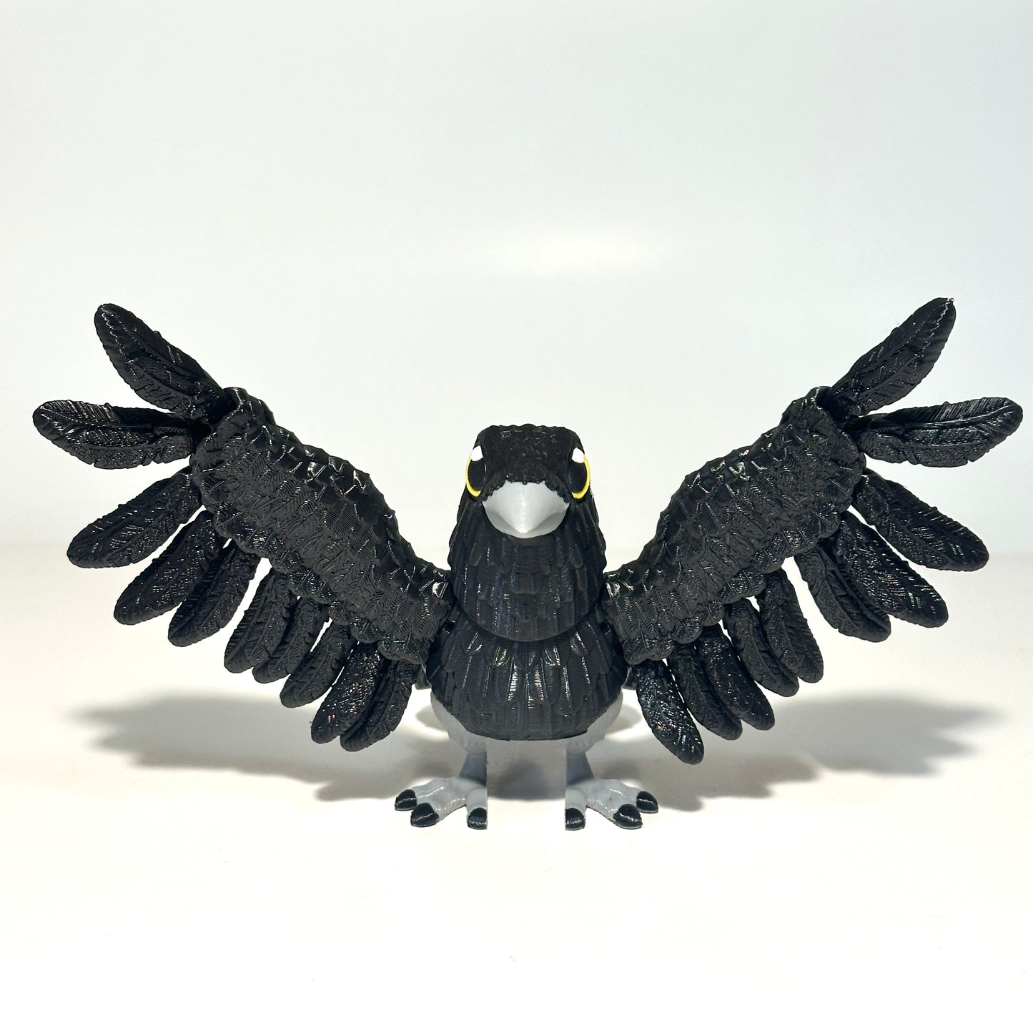 Flexi Crow - 3D Printed Articulating Figure