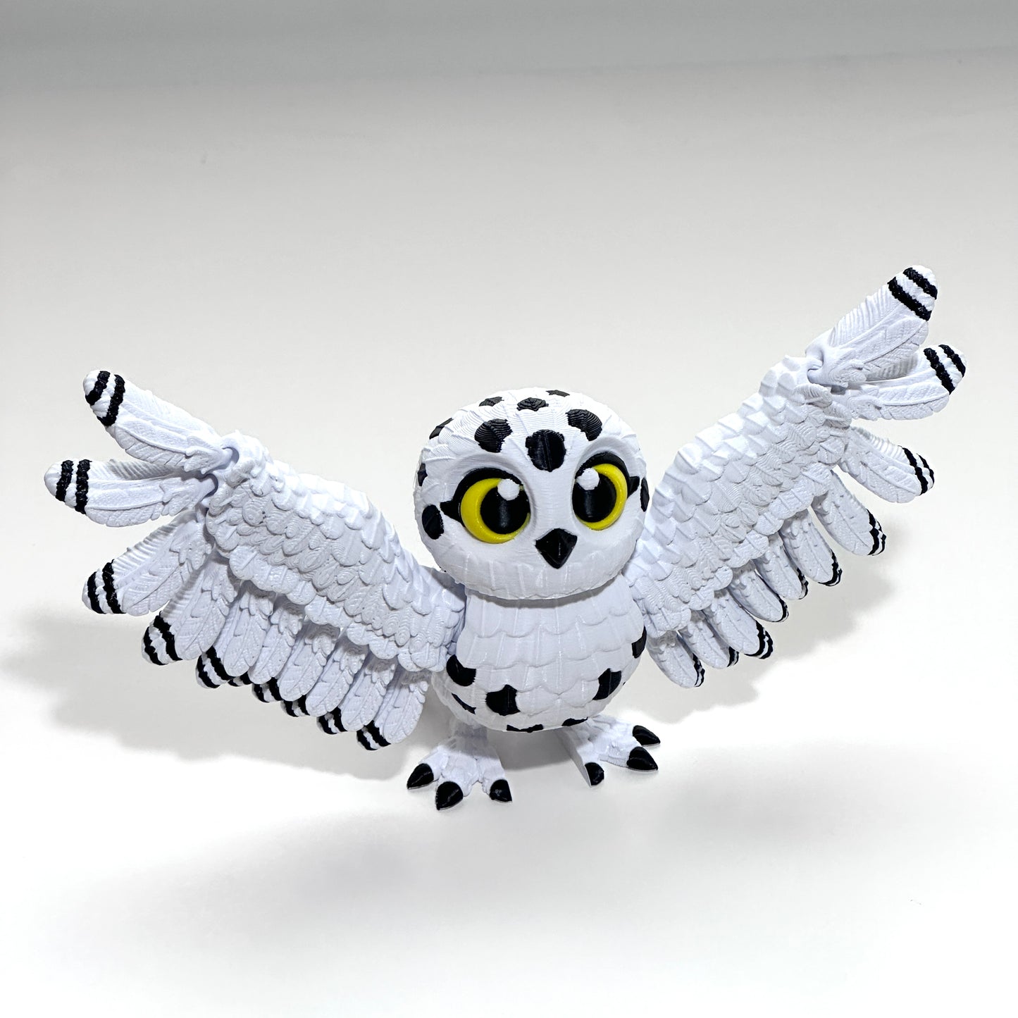 Snowy Owl - 3D Printed Articulating Figure