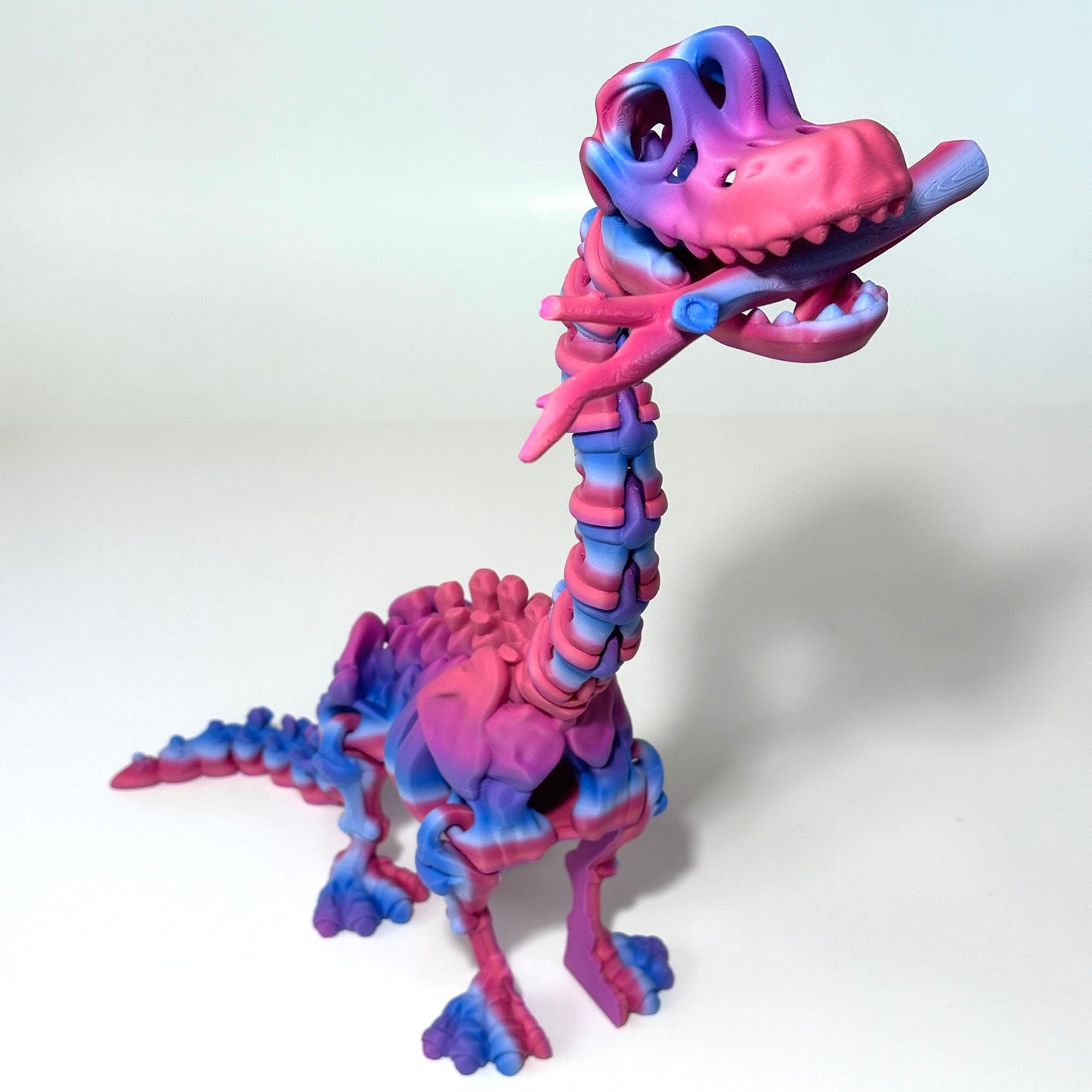 Flexi Skeleton Brachiosaurus - 3D Printed Articulating Figure