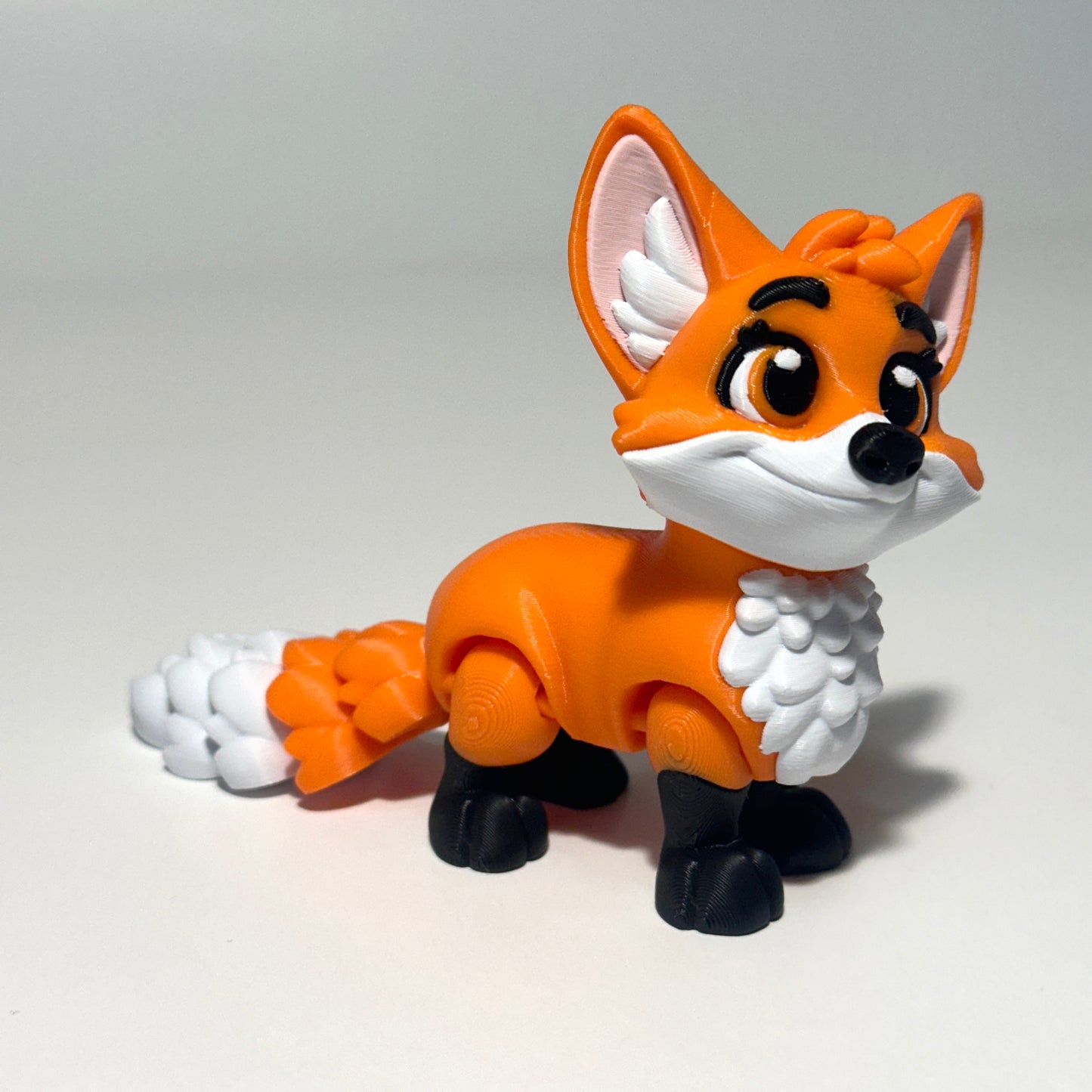 Flexi Red Fox - 3D Printed Articulating Figure