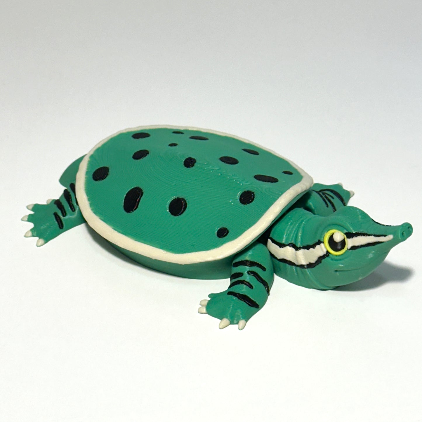 Soft Shell Turtle - 3D Printed Articulating Figure