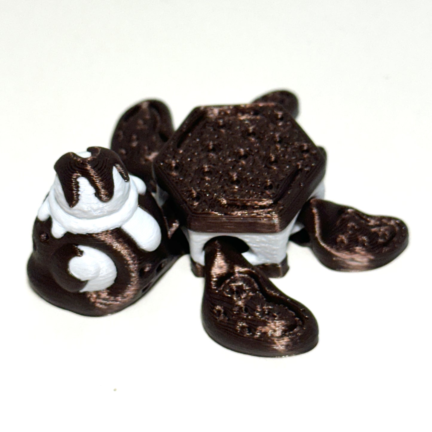 Ice Cream Sandwich Turtle - 3D Printed Articulating Figure
