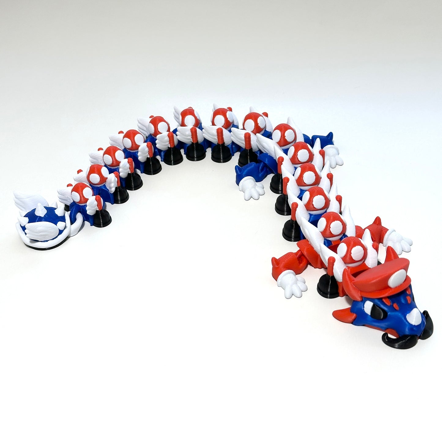 Plumber Dragon - 3D Printed Articulating Figure