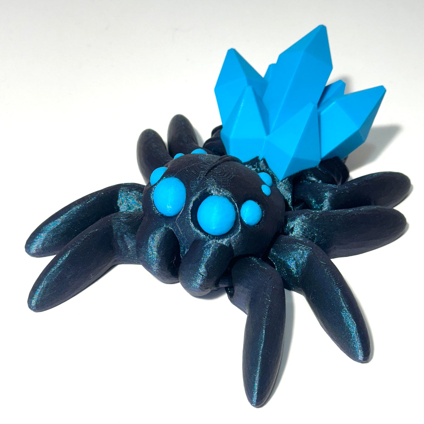 Giant Crystal Spider - 3D Printed Articulating Figure