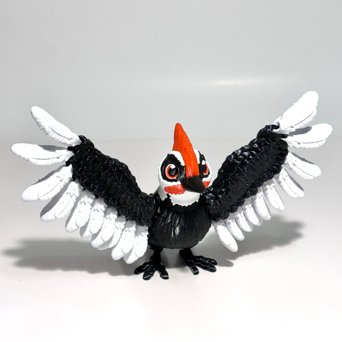 Flexi Woodpecker - 3D Printed Articulating Figure