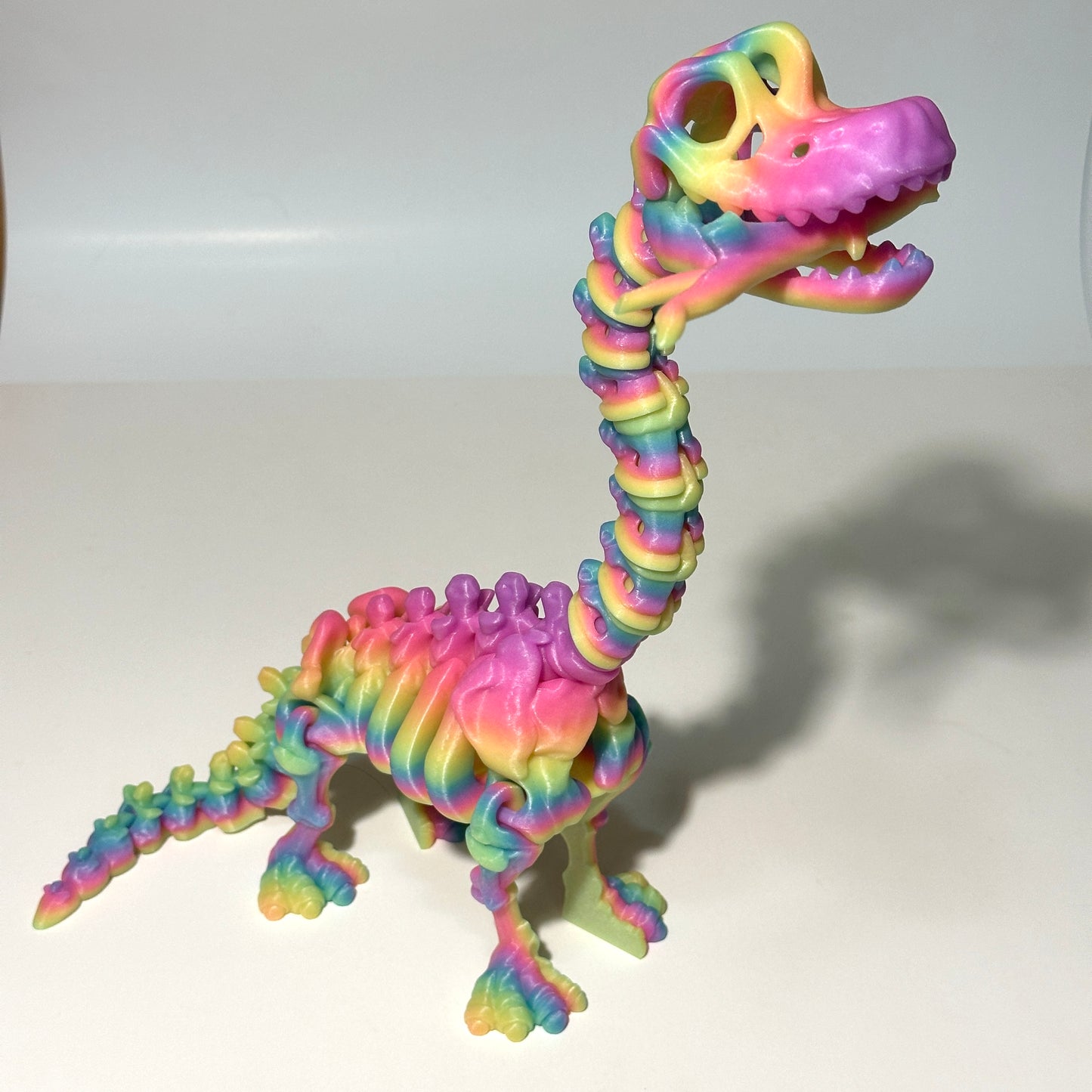 Flexi Skeleton Brachiosaurus - 3D Printed Articulating Figure