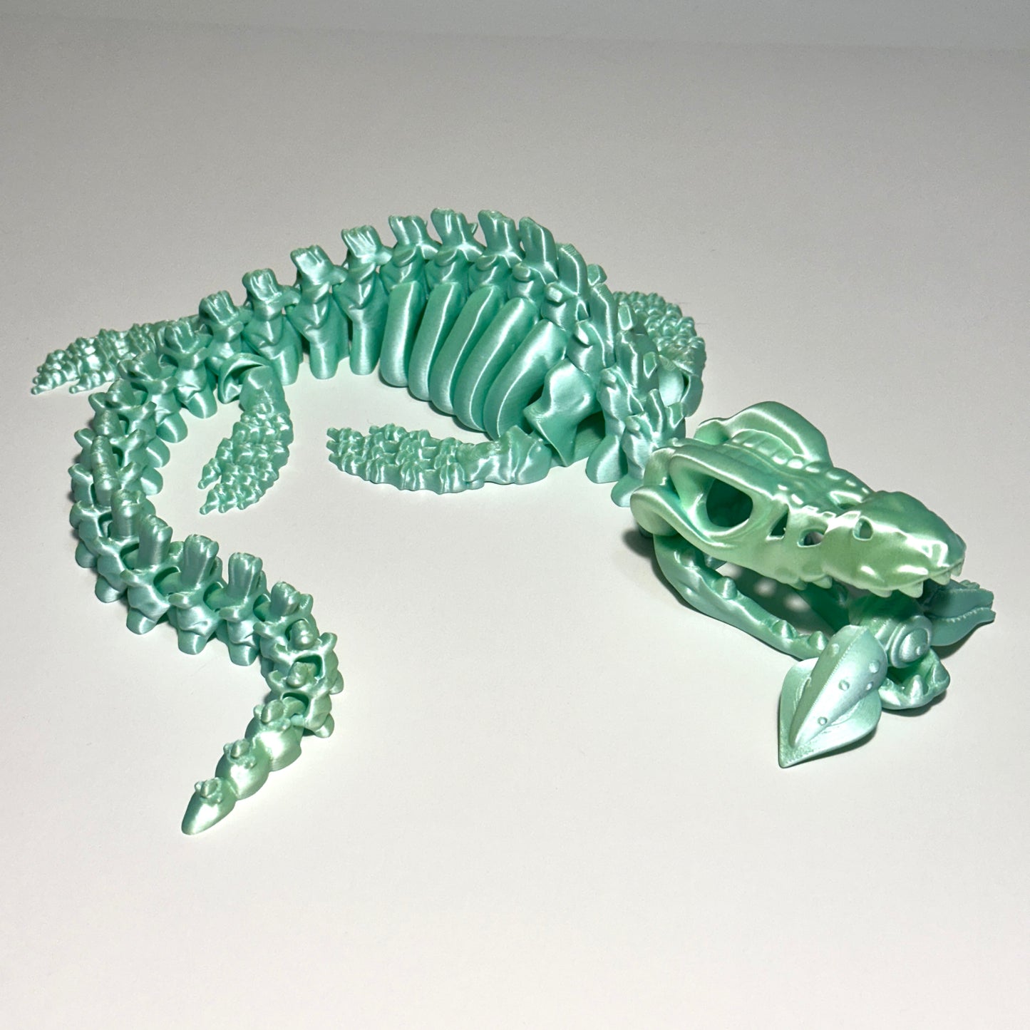 Giant Flexi Skeleton Mosasaurus - 3D Printed Articulating Figure