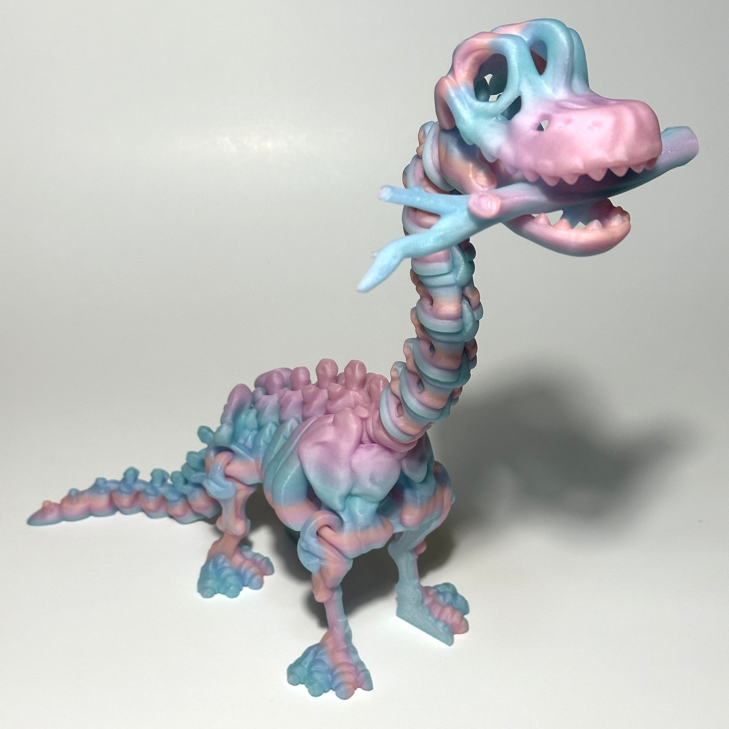 Flexi Skeleton Brachiosaurus - 3D Printed Articulating Figure