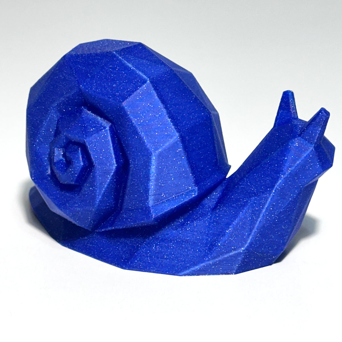 Low Poly Snail - 3D Printed Figure