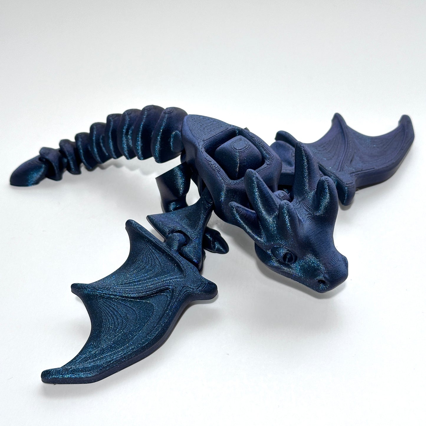 Flappy Wyvern - 3D Printed Articulating Figure