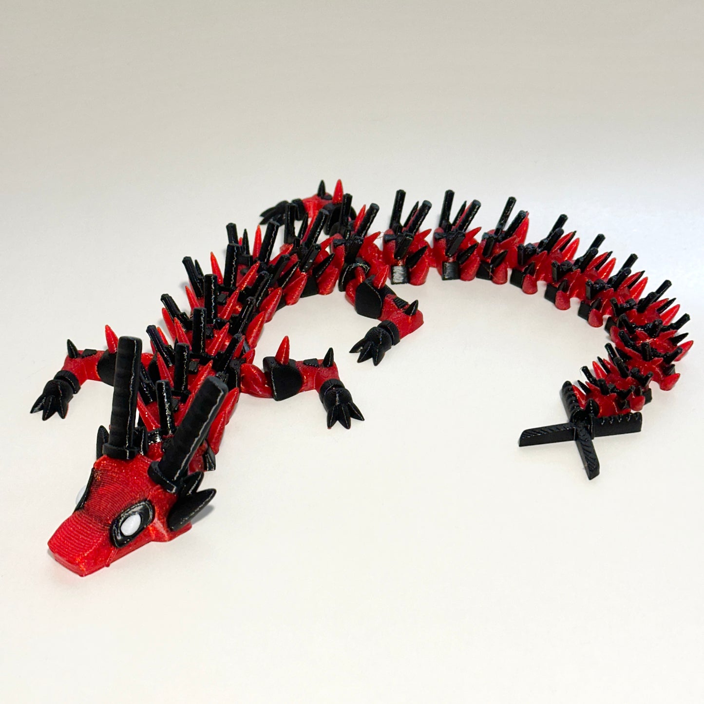 Dead Dragon - 3D Printed Articulating Figure