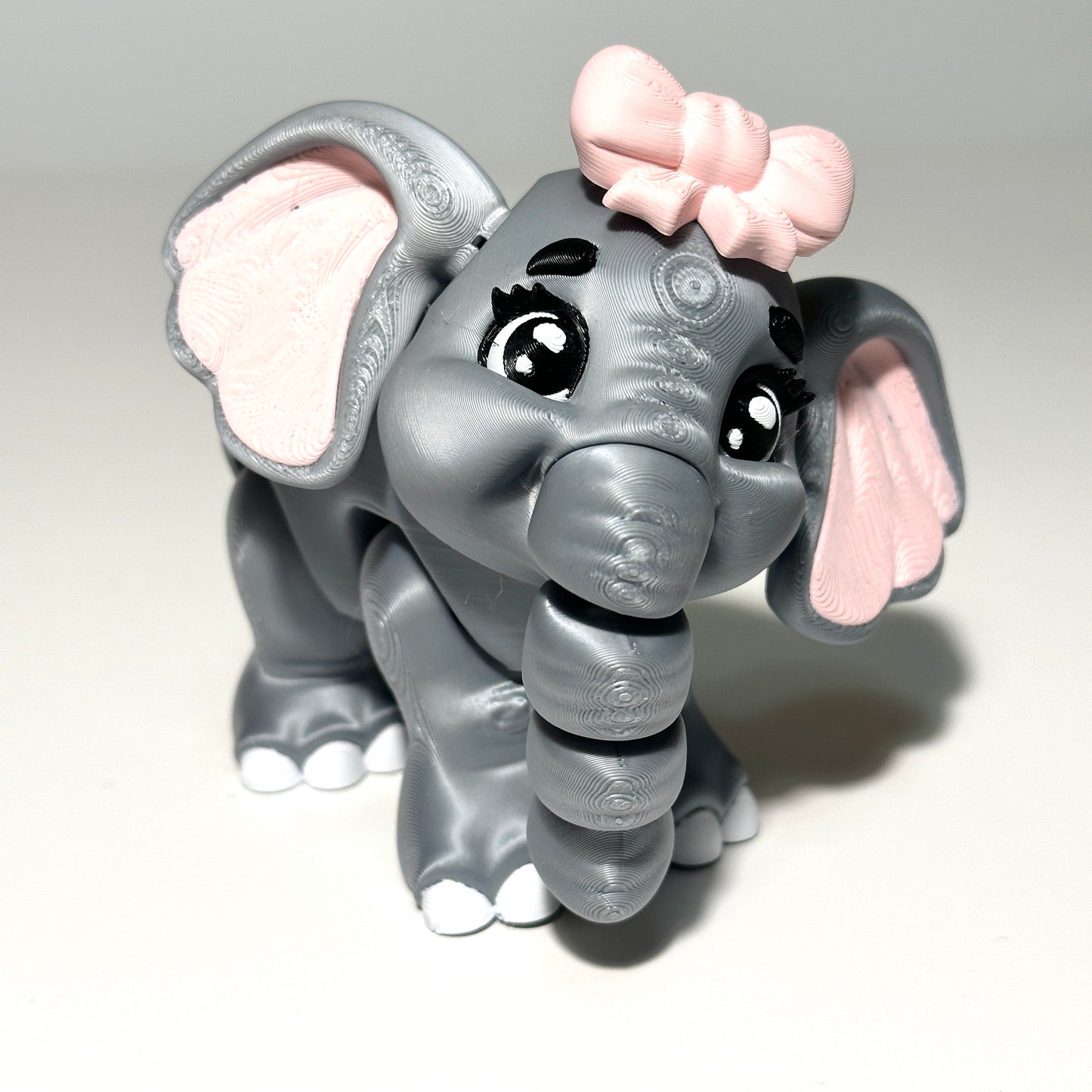 Baby Flexi Elephant - 3D Printed Articulating Figure
