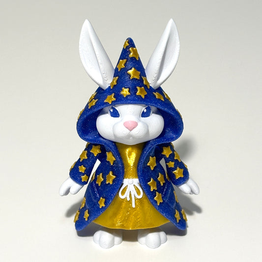Wizard Bunny - 3D Printed Articulating Figure