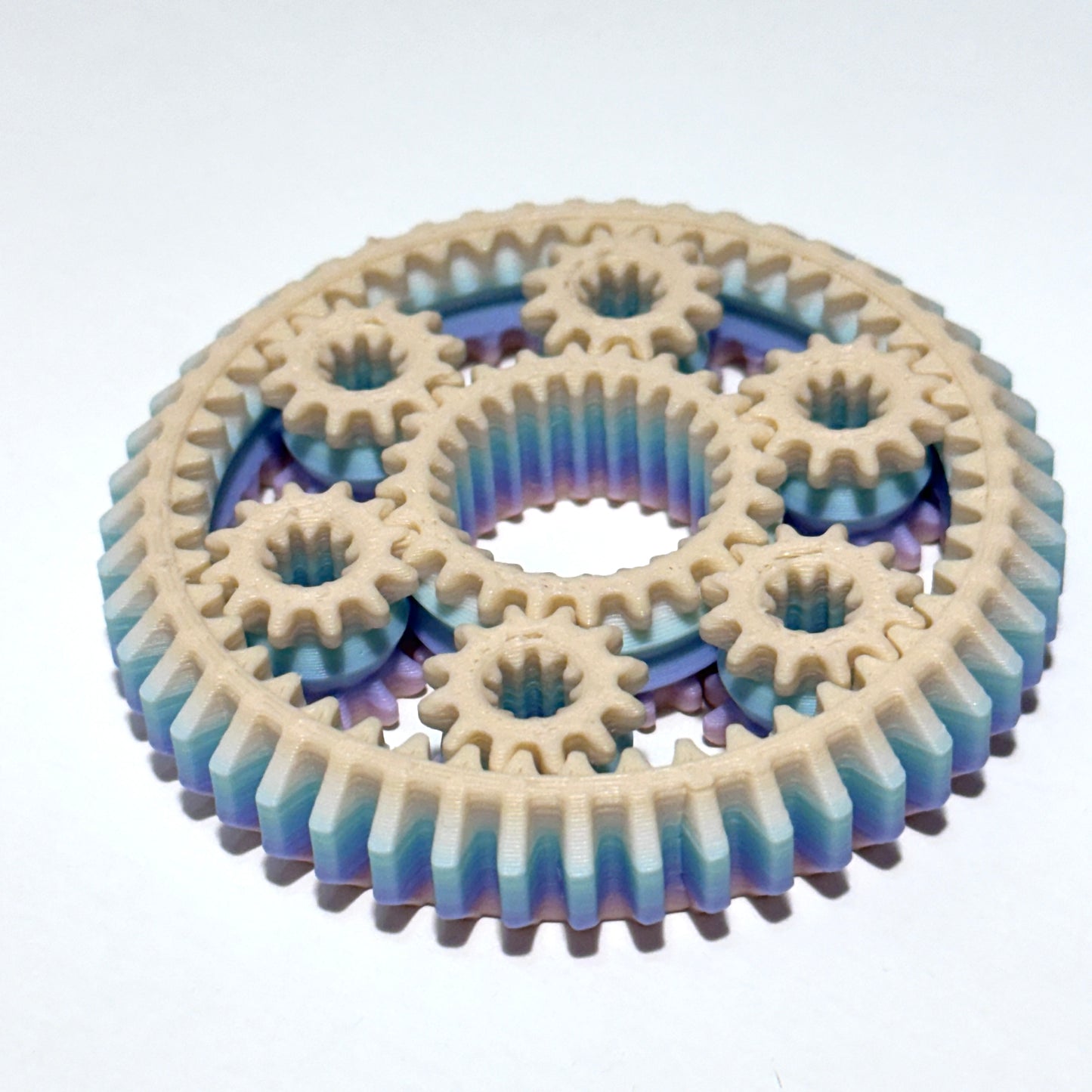 Planetary Gear Fidget - 3D Printed Articulating Figure