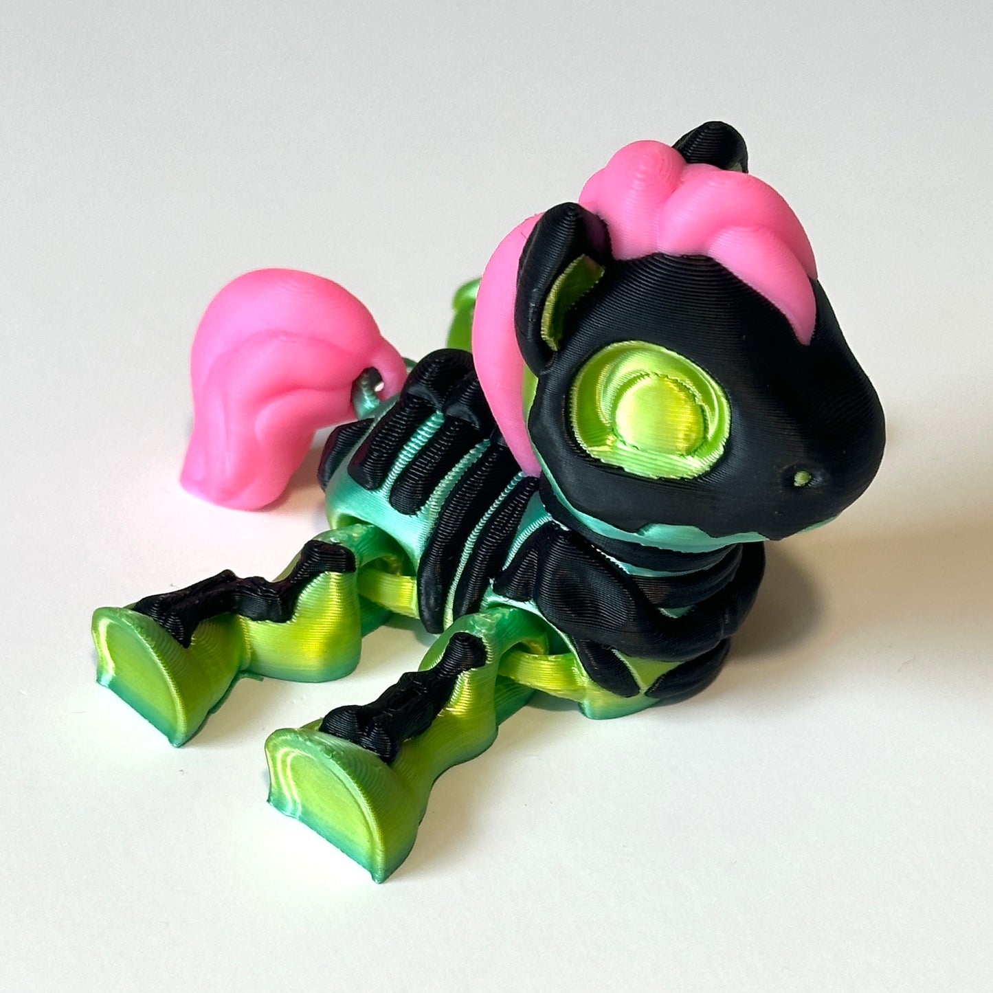 Skeleton Pegasus - 3D Printed Articulating Figure