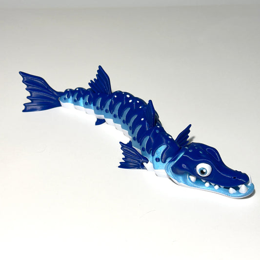 Flexi Barracuda - 3D Printed Articulating Figure